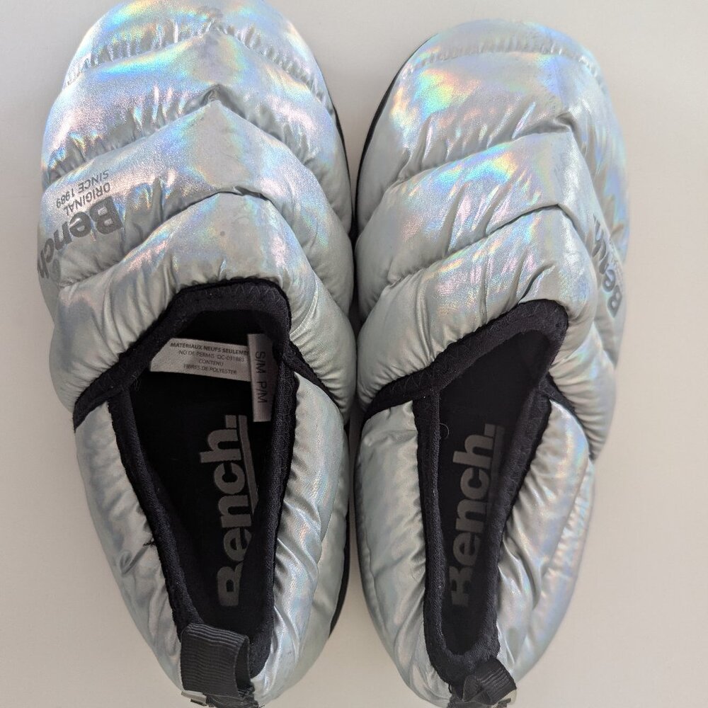 Bench Iridescent Slippers.Brand New,Never Worn.Size 6.5-7